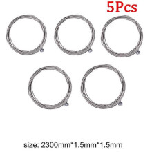 (5 stuks zilver 2,3 m) 2,3 m Mountain Road Fiets Rem Binnenkabel MTB Vouwfiets Versnellingsbak Remkabel