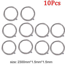 (10 stuks Zilver 2,3 m) 2,3 m Mountain Road Fiets Rem Binnenlijn MTB Vouwfiets Shifter Versnellingsrem