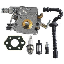 Carburateur met pakking en brandstoffilterslang bougie voor STIHL MS210 MS230 MS250 021 023 025 ZAMA