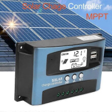 100A MPPT zonnepaneel acculader laadregelaar controller 12V - 24V automatische tracking upgrade ABI03