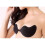 Cup B Self-Adhesive Push-Up Bra Cup B - Black - V- Invisible Reusable - Strapless Backless - Silicone 3