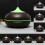 Ultrasonic Humidifier Essential Oil Diffuser Aroma Diffuser Almond Shape Brown 1
