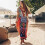 Damen Rayon Strandkleid Kimono Langer Bikini Überzug - Rot 1