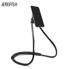 Magnet Lazy Bracket 360 Degree Rotation Flexible Mobile Phone Holder Magentic Car Mount Desk Neck Stand