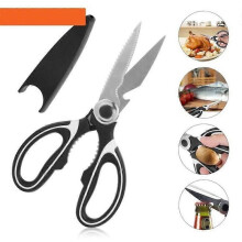Nouveaux ciseaux de cuisine robustes, ciseaux de service multifonctions pour poulet, volaille, poisson,