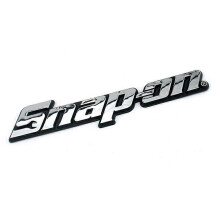 (Chroom) 3D-ontwerp OEM 120 mm klik-op gereedschap kunststof chroom embleem badge logo