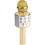 MAX KM01 - Karaokemicrofoon Draadloze Bluetooth-microfoon - Goud Ingebouwde luidspreker Stemvervormermicrofoon 1