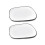 Car Rearview Mirror Reversing Lens Heating Wide-Angle Mirror for 2000-2005 1
