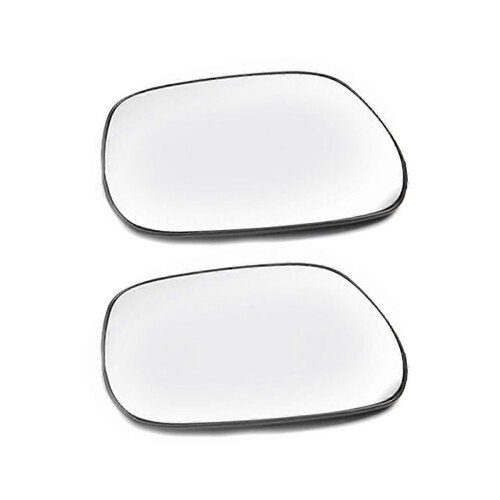 Car Rearview Mirror Reversing Lens Heating Wide-Angle Mirror for 2000-2005