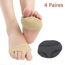 Gel Plantar Cushion - Tåskydd med kuddar - 4 par - Flerfärgad