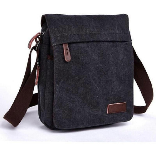 Bag - INSFITY - Canvas - Shoulder strap - Black - 30 x 22 x 65 cm