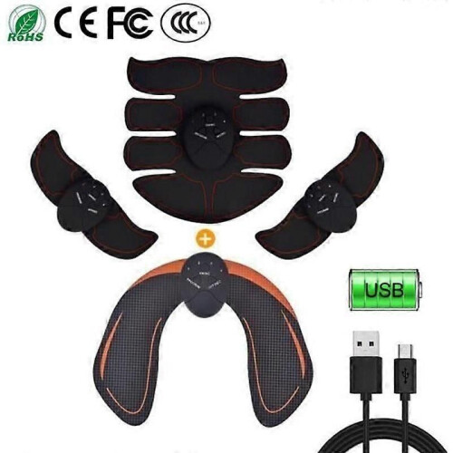 Muscle building machine - Unspecified - EMS - 6 modes - Black - Unisex