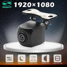Nouvelle caméra de recul AHD CVBS pour véhicule, vision nocturne FHD 1920 x 1080p, objectif fisheye,
