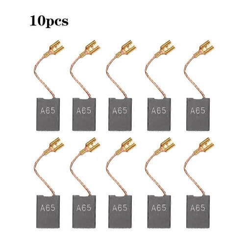 10 PCs Electric Drill Carbon Brush Spare Part with 25mm Spring and Copper Core for Generic Electric