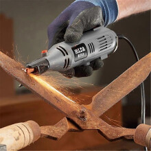 HILDA Saw Sharpening Attachment Lawn Mower and Garden Tool Sharpener Guide Drill Adapter for Dremel