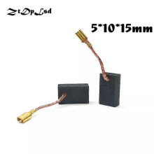 ZtDpLsd 2 st/lot 5x10x15mm Miniborr Elektrisk Slipmaskin Ersättningskolborstar Reservdelar för El