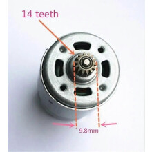 Moteur DC 14,4 V 14 dents de remplacement pour MAKITA 6280D 6280DWE 6281DWE 6281D 6381D BDF343 MT070