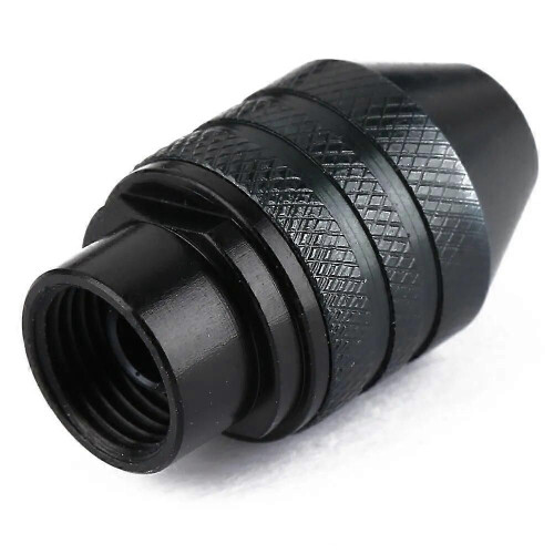 1st Multi Quick Change Keyless Chuck för Dremel Grinder Roterande Verktyg 0,5-3,2 mm flexibel axelmutter