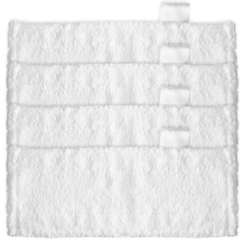 4 Replacement Microfiber Cloths Bonnets for Karcher Steam EasyFix SC4 SC3 SC5 SC2
