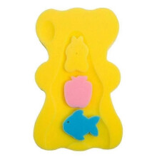 Sedile in spugna morbida per il bagnetto del bambino - SENZA MARCA - Giallo - Unisex - 0 mesi - Nascita