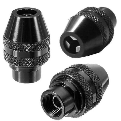 3Pcs Multi Quick Change Keyless Chuck Universal Chuck Replacement For Dremel 4486 Rotary Tools 3000