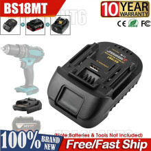 Batterie Adapter Für Bosch 18V Zu Für Makita 18V BS18MT Konverter Mit USB Für Makita 18V Elektrische