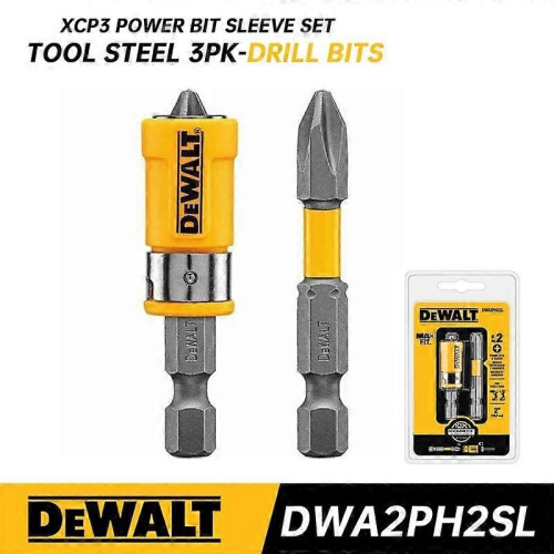 DEWALT DWA2PH2SL Embouts magnétiques Phillips Ensemble de manchons pour outils électriques Ensemble