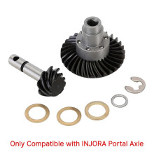 (Axle Center Gears)INJORA Metal CVD Dogbone Shaft Axle Gears for 1:10 RC Crawler INJORA YQCQ-04 Portal