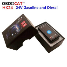 (HK24 för lastbil)OBDIICAT HK01 ECU Auto Chip Tuning Box 15% Bränslesparare PK ECO OBD2 Nitro OBD2 För