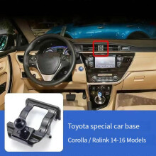(1)Special Car Holder for Toyot Coroll Ralink RAV-4 Mount Phone Stand Base Fixed Bracket Smartphone