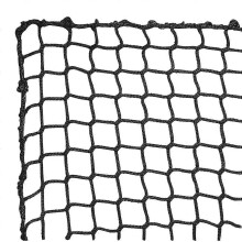 (Zwart 5cm Cell1Mx2M) Tuinnet Knooploos Voetbal Backstop Net, Sport Training Barrier Net, Golfbal