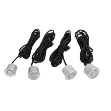 (SILVER)BXLIYER 4 st/lot Sensorer för parkeringssensorer Tillbehör 22mm 2 färger Assistans backning