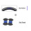 (blue hollow3)Bioeon Black PU Artificial Leather Steering Wheel Cover Braid for M5 E39 M3 E36 E38 E31 1