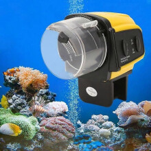 Mangiatoia automatica per pesci Timer elettrico per cibo per pesci Acquario Home---SHY