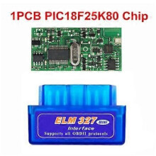 (25K80 1PCB V1.5)WIFI ELM327 V1.5 OBD2 Scanner ELM-327 Wifi OBD2 kodläsare Elm 327 WIFI 1.5 Bildiagnostik