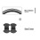 (black carbon marker)Bioeon Black PU Artificial Leather Steering Wheel Cover Braid for M5 E39 M3 E36 1