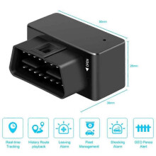 OBD II GPS Tracker 16PIN OBD Plug Play Bil GSM OBD2 Tracking Device GPS locator OBDII med onlineprogramvara