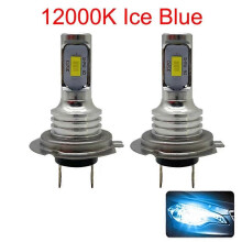 (H8)2st H7 Led bildimljus H4 H11 H8 H9 H16 strålkastare Super Bright 9005 9006 Hb4 H1 H3 LED-lampor