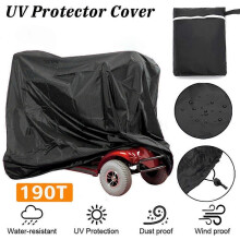 (S)140*66*91CM/170*61*117CM/190*71*117CM Housse de protection contre la pluie pour scooter, housse imperméable