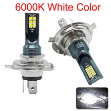 ZK30 2X H4 H7 LED-strålkastare H7 H1 H3 Dimljus för bil LED-lampa 9005 9006 HB3 HB4 Körlampa för bil