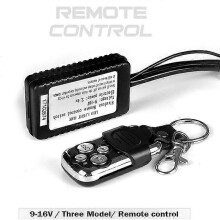 LED Light Bar Kabel Fjärrkontroll Strömbrytare Trådlös Controller På/Av Strobe Blixt för Offroad LED