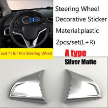(A typ matt silver)För Chevrolet Cruze Trax Tracker Sedan Hatchback 2009-2015 Bilratttrim