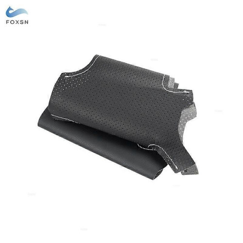 (vit linje)För BMW M Sport 1 3-serie M3 E90 E92 E93 E81 E82 E87 X1 E84 DIY Handsydd perforerad