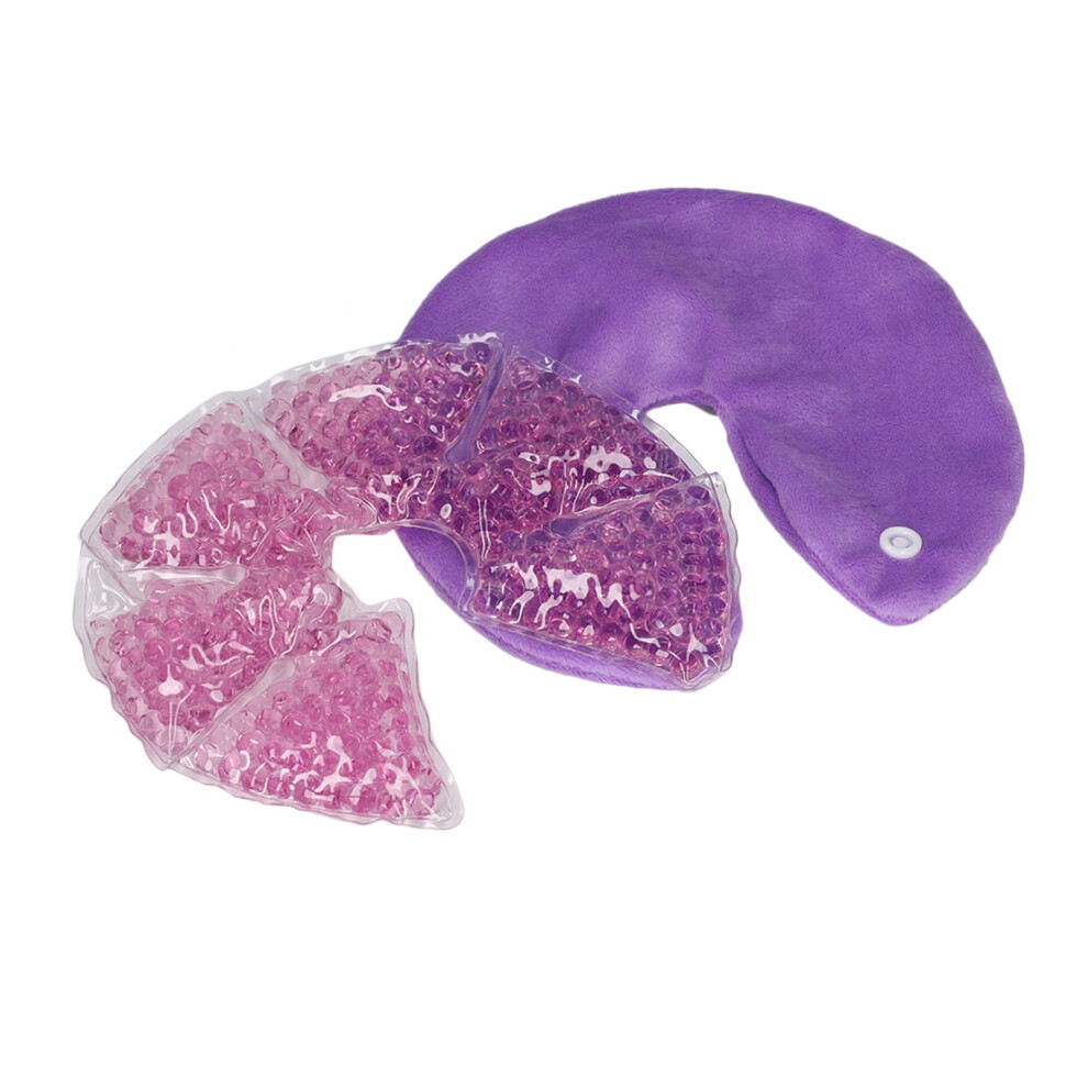 Pink Breast Pack Hot Cold Compress For Swelling Pain Relief Size Adjustable