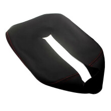 (Schwarz mit rot) weiche Leder Armlehne Abdeckung Für GMC Sierra SLT SLE 1500 2500 3500 2007- 14 Car