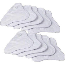 Chiffons en microfibre - H2O MOP X5 - Paquet de 10 - Nettoyage vapeur