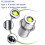 P13.5S LED PR2  Bulb Maglite Conversion Kit Ryobi Milwaukee Craftsman Lamp Torch Lantern Work Light 1