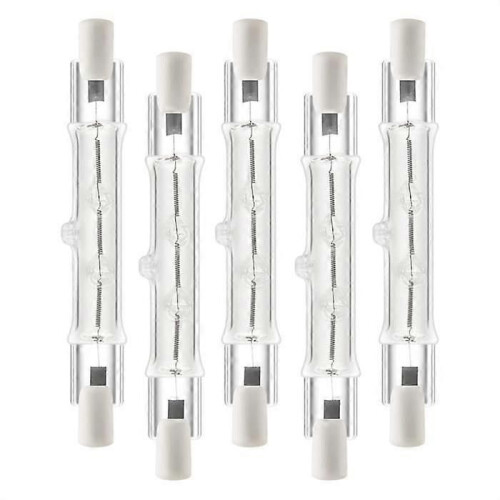300W 230V, R7S Halogen Linear Bulb, Dimmable Halogen Lamp for Landscape Lighting, Works