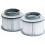 Pack of Two Replacement Spa Filters for mspa Inflatable Jacuzzi 1