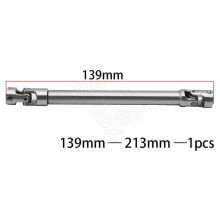 (1PCS)Stainless Steel Drive Shaft for 1/10 RC Crawler TRX4 TRX6 Axial SCX10 III RBX10 RR10 Wraith Capra